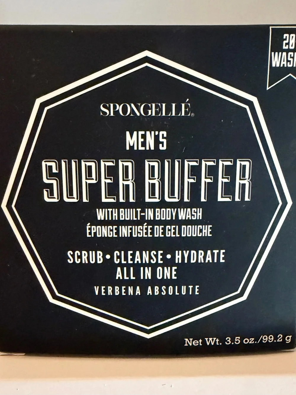 Spongellé Men's Super Buffer Exfoliating MSRP: $23
